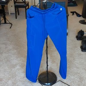 Cherokee infinity scrub pants size S royal blue